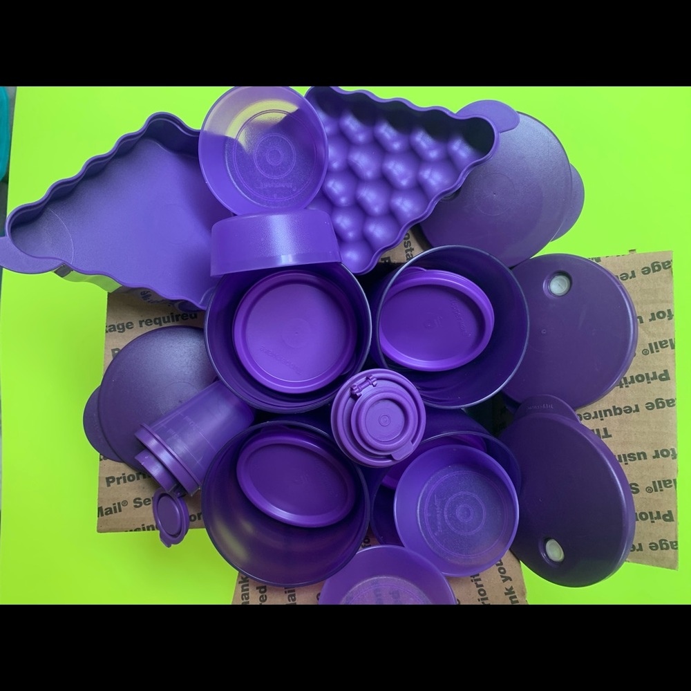 Tupperware purple bundle